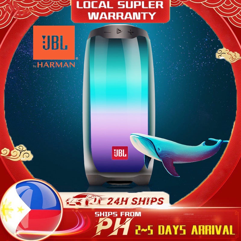 JBL Pulse 4 Wireless Waterproof Bluetooth Speaker [1 Year Warranty