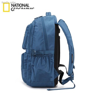 ₪National Geographic backpack leisure backpack multi-functional large-capacity student schoolbag ti #3