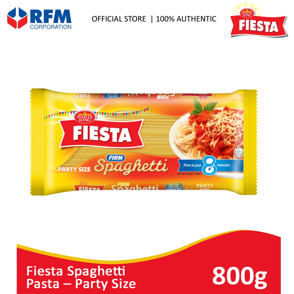 Fiesta Spaghetti Pasta – Party Size 800g | Shopee Philippines