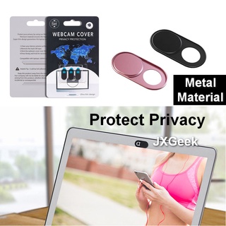 Webcam Cover for Laptops PC Phone Tablet Universal Ultra Thin Metal Privacy Sticker Protector Slider Dustproof Cover