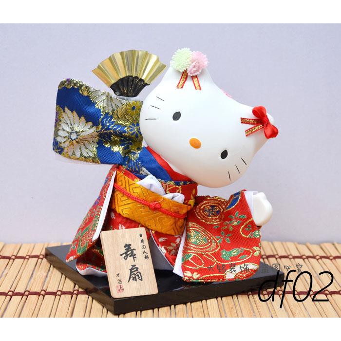 hello kitty geisha doll