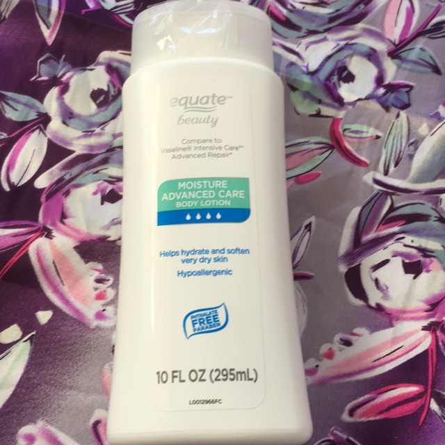 equate moisture advanced care body lotion