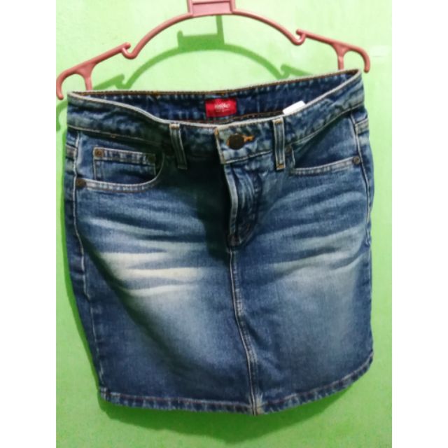 mossimo denim skirt