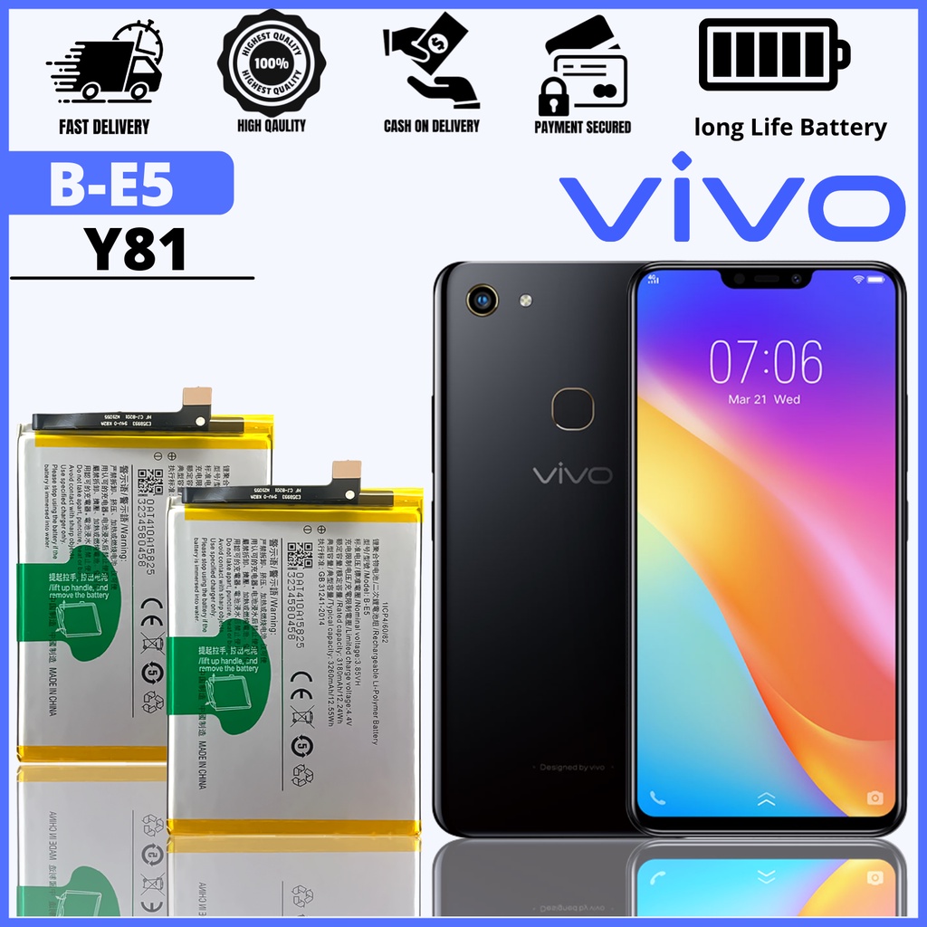 Vivo Y81 Y81i Battery Model B E5 Original Equipment Manufacturer