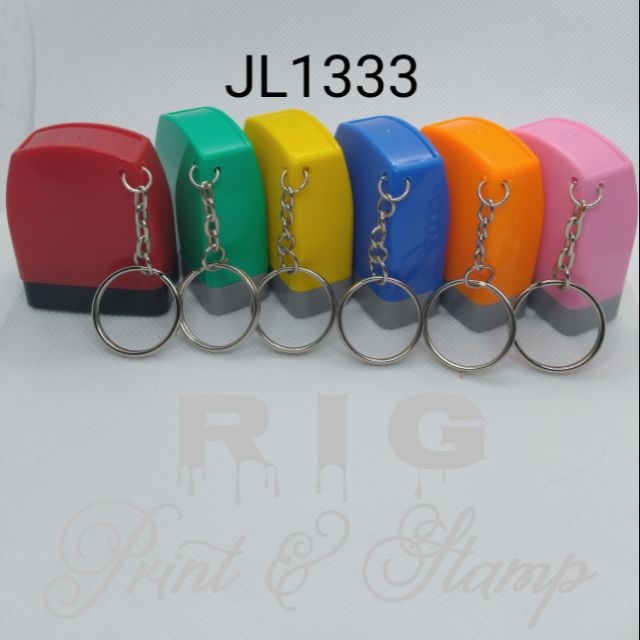 Personalized self inking Keychain Stamp Shopee Philippines