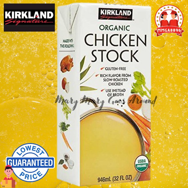 Kirkland Signature Organic Chicken Stock 946ml Shopee Philippines