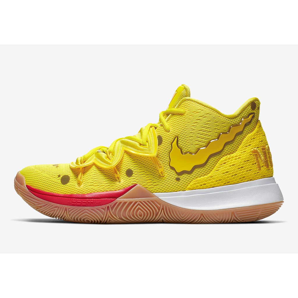 kyrie 5 spongebob socks