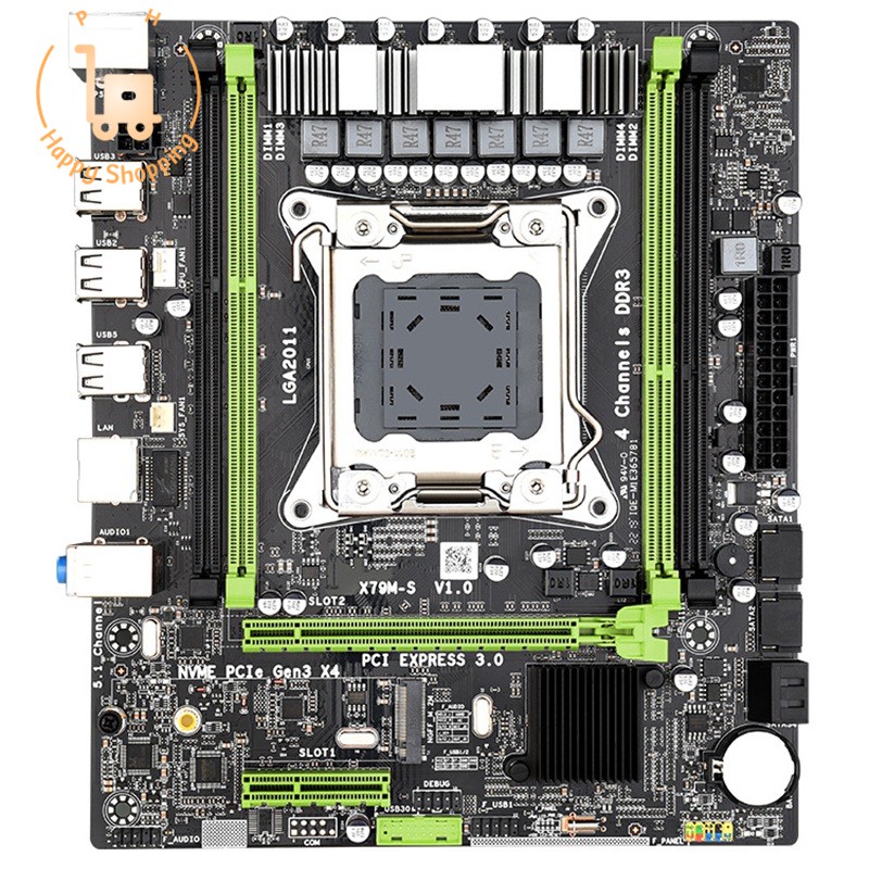 X79 M2 Motherboard 11 Support Reg Ecc Memory And Xeon E5 Processor Shopee Philippines