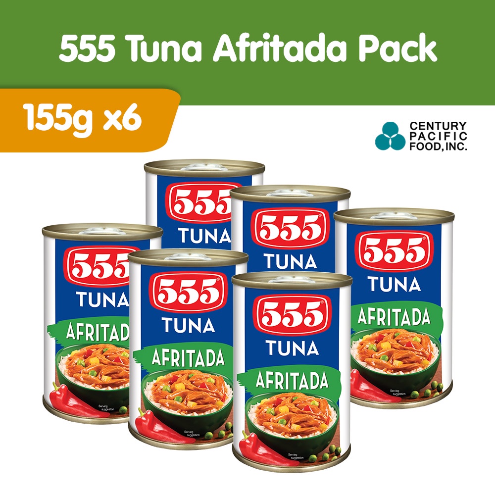 555 Tuna Afritada 155g x6 | Shopee Philippines
