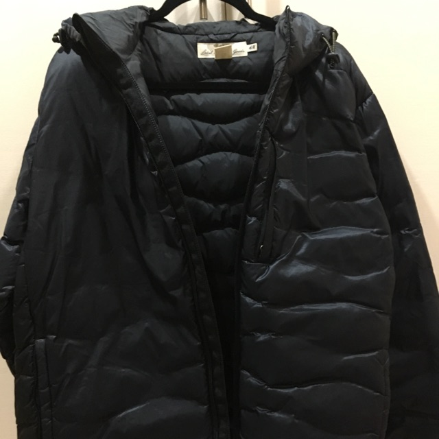 h&m bubble coat