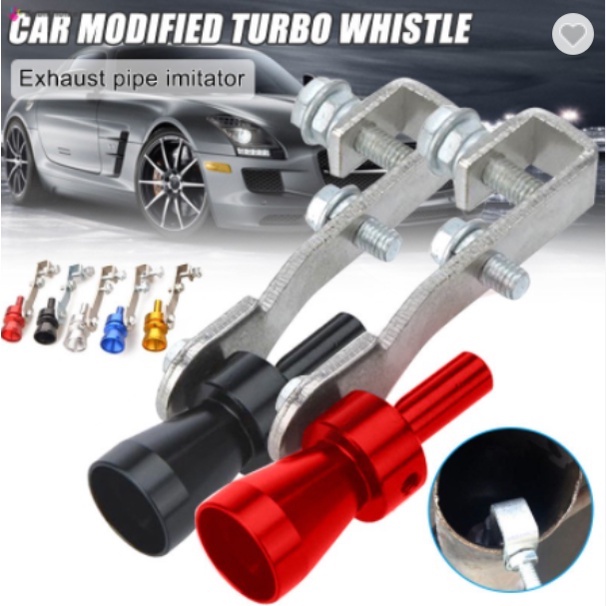 Universal Turbo Sound Whistle Exhaust Pipe Aluminum Shopee Philippines