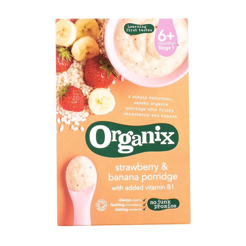 organix baby porridge