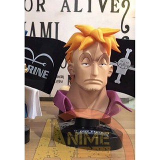Bandai One Piece Head Bust Gdc Marine Law Shanks Rayleigh Per Piece Shopee Philippines
