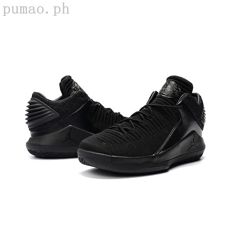 jordan 32 black low