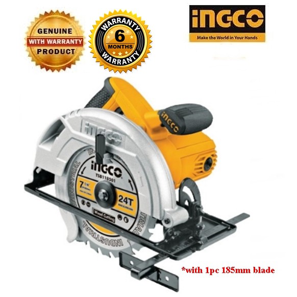 INGCO CS18528 Original 7" Circular Saw 1400W Shopee Philippines