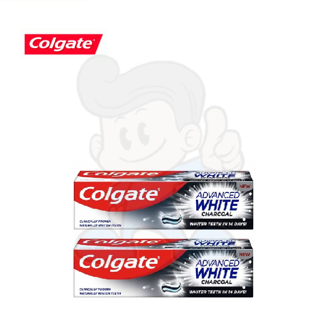 Colgate Advanced White Charcoal Toothpaste (2 x 150 g) Shopee Philippines