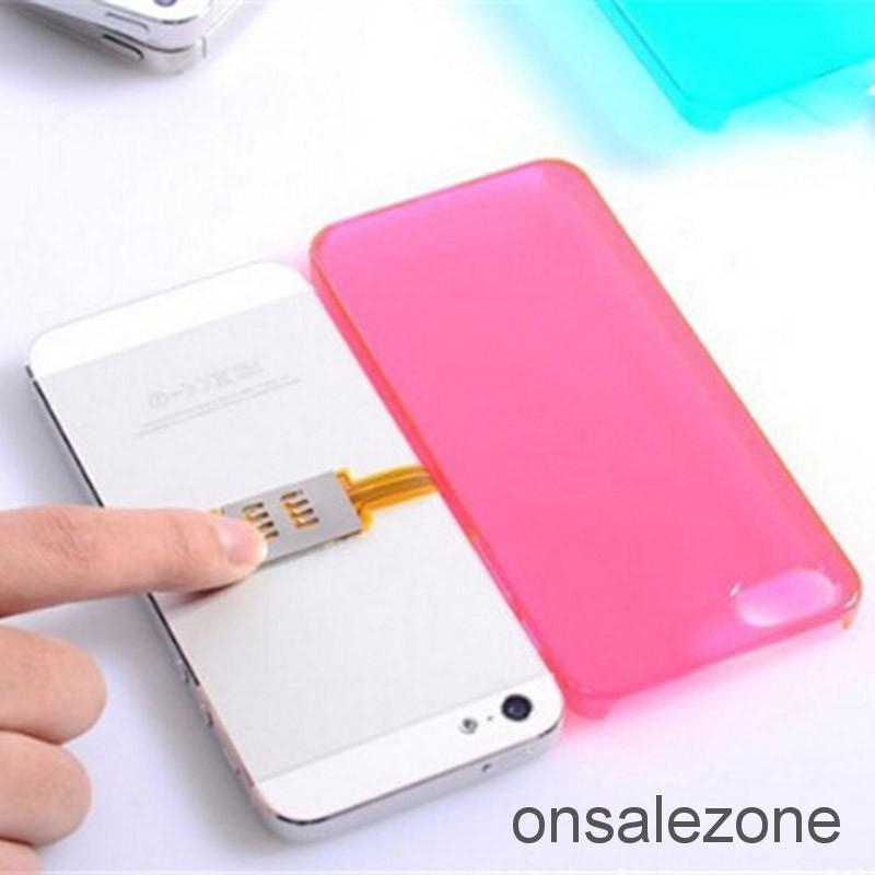 Ozph Dual Sim Card Karte Adapter Converter Iphone 5 5s 6 6 Plus Double Shopee Philippines