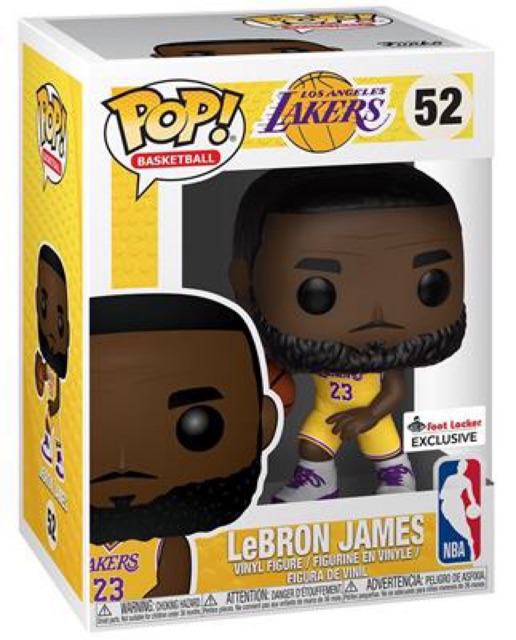 Foot locker shop funko lebron