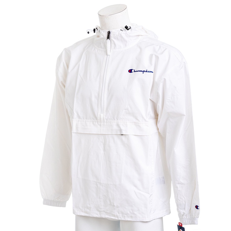 champion jacket men white