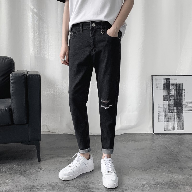 small ripped jeans