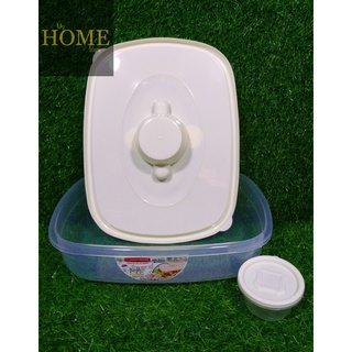 #512 Sunnyware Go Fresh Salad Container/Food Keeper with Saucer Cup (One color only) #2