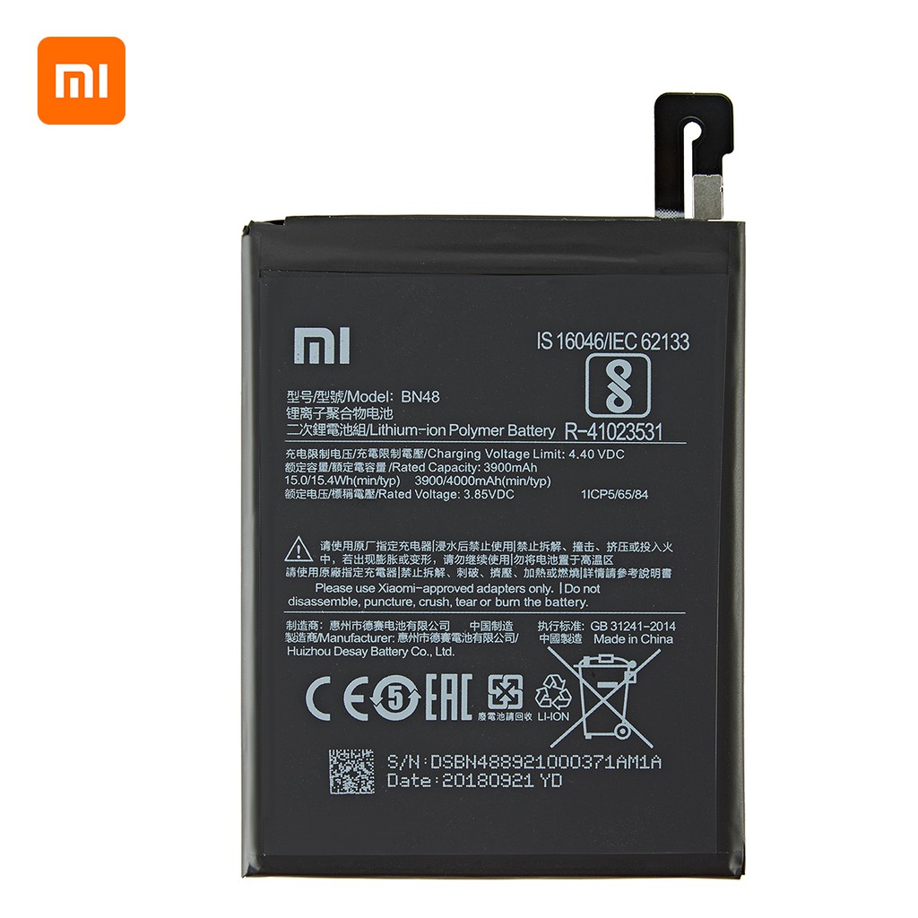 BN48 For Xiaomi Redmi Note 6 Pro Battery Replacement ...