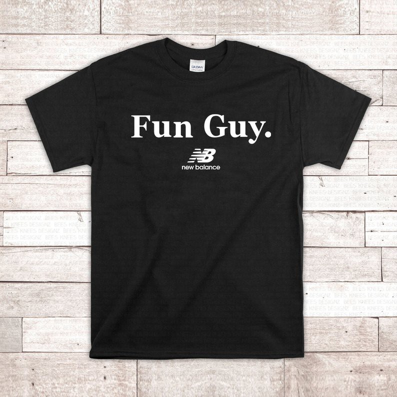 fun guy new balance t shirt