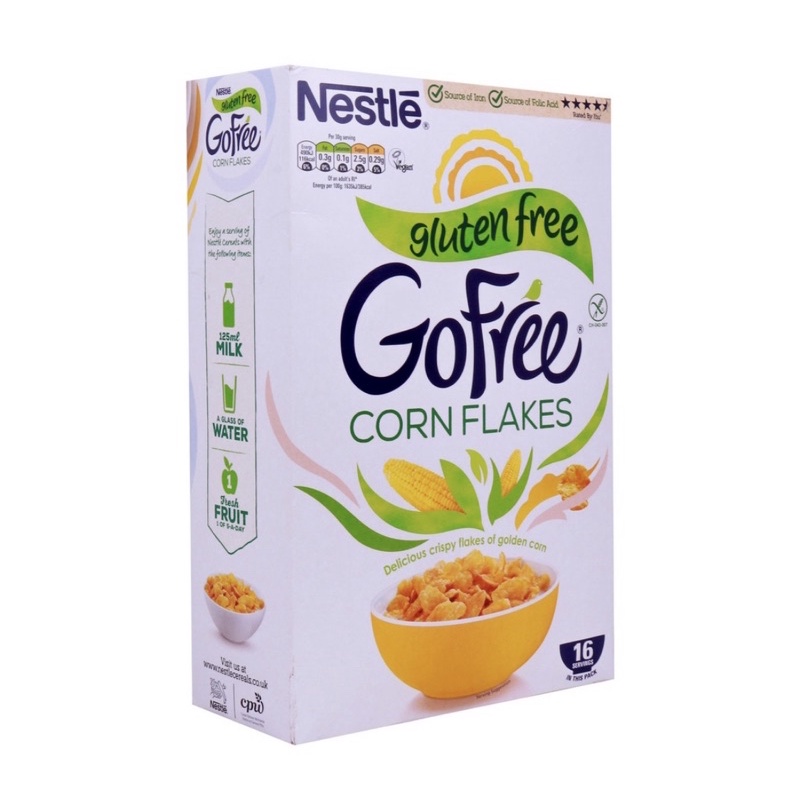 Nestle GoFree Corn Flakes Gluten Free Ceral 500g Shopee Philippines
