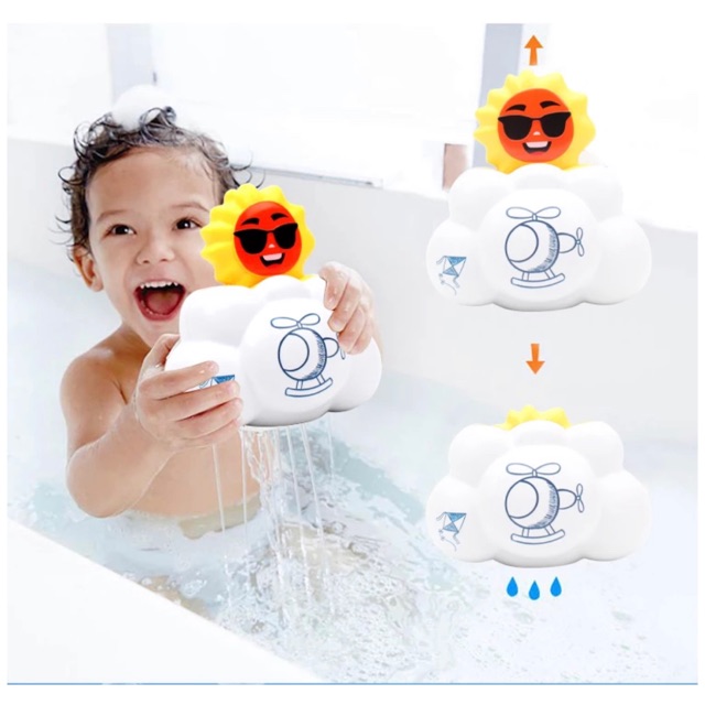 cloud bath toy