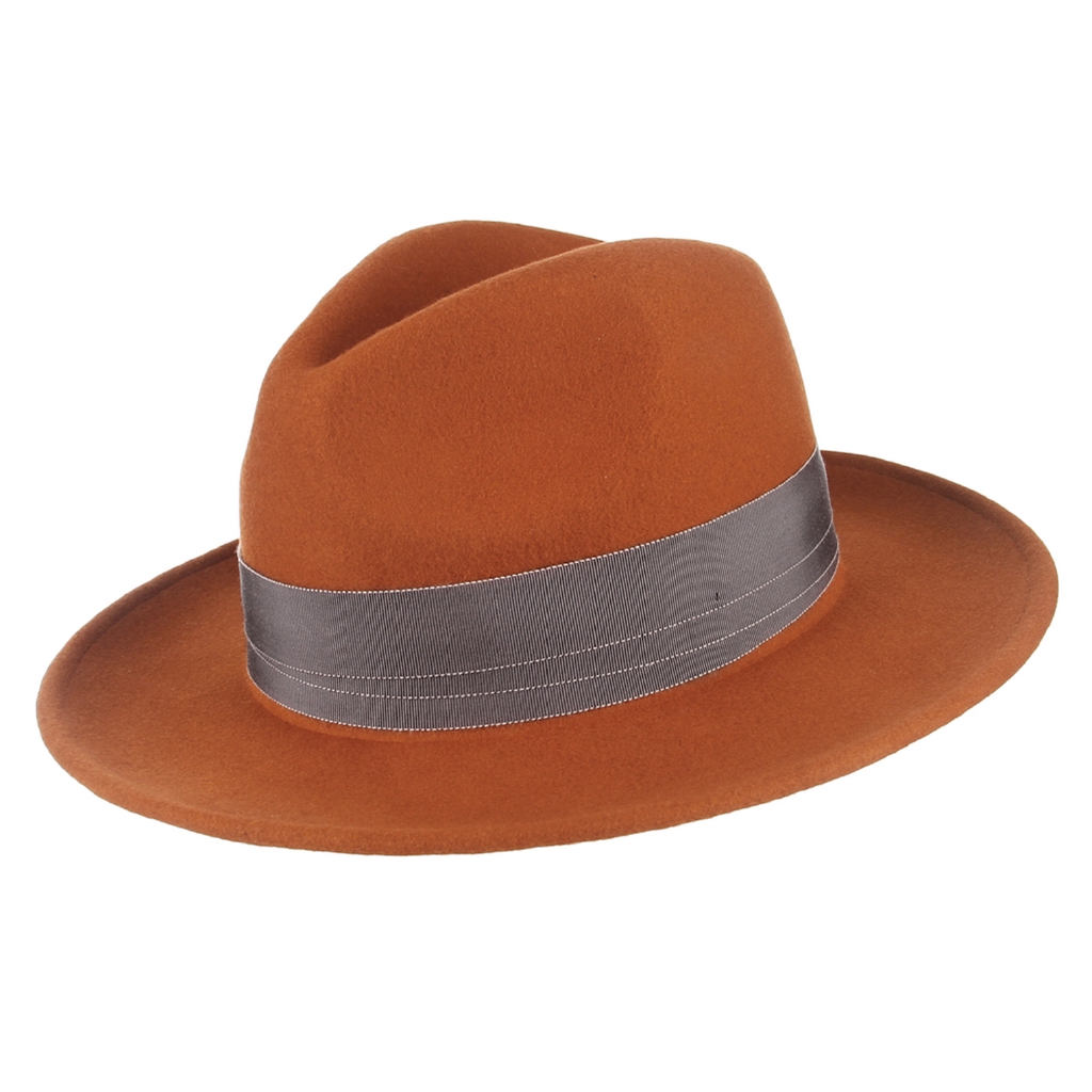 trilby hat wide brim