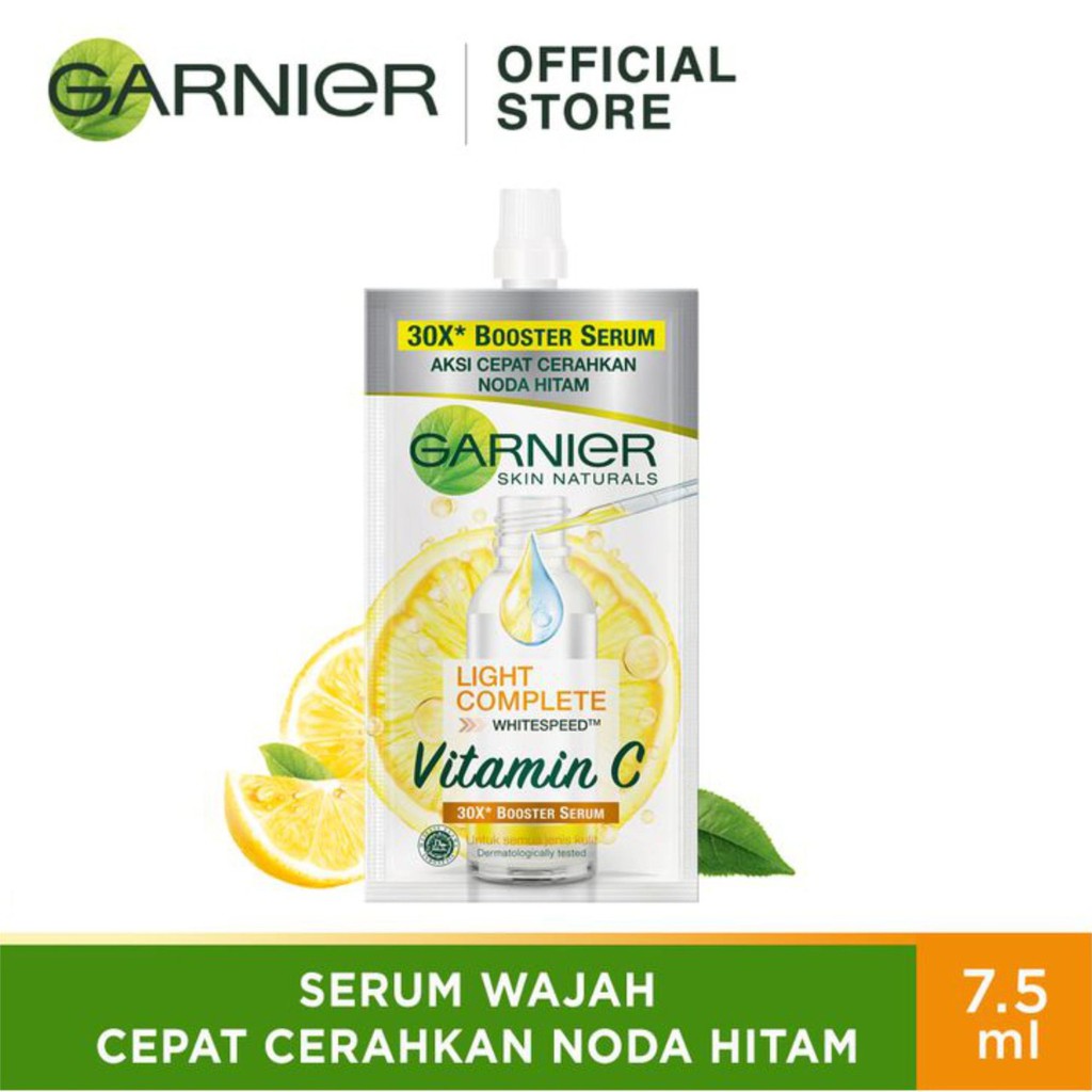 garnier light complete booster serum sachet