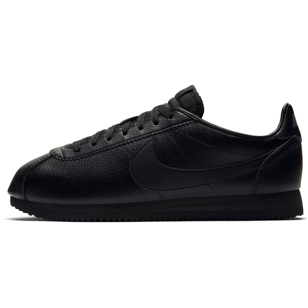 nike cortez triple black