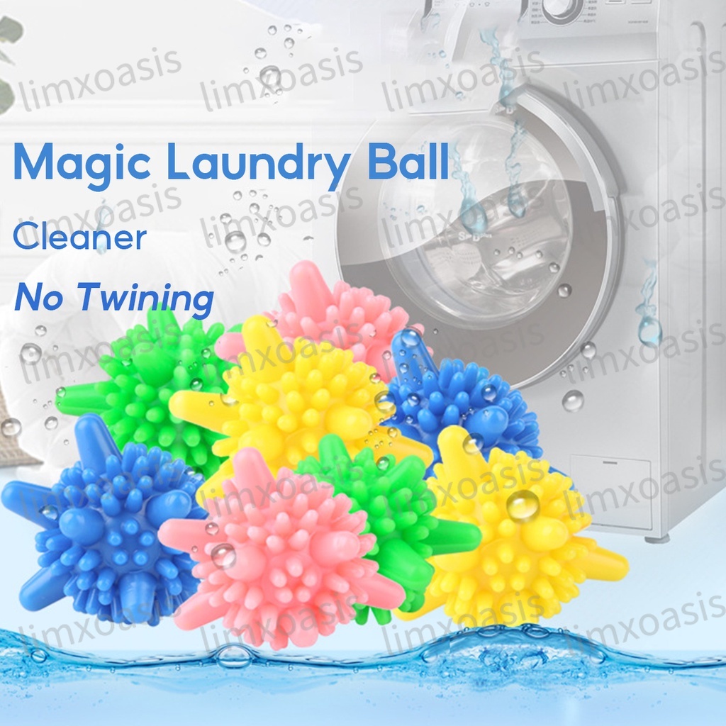 Reusable Washing Machine Laundry Ball Magic Clothes Dryer Ball Laundry Cleaner Shopee Philippines