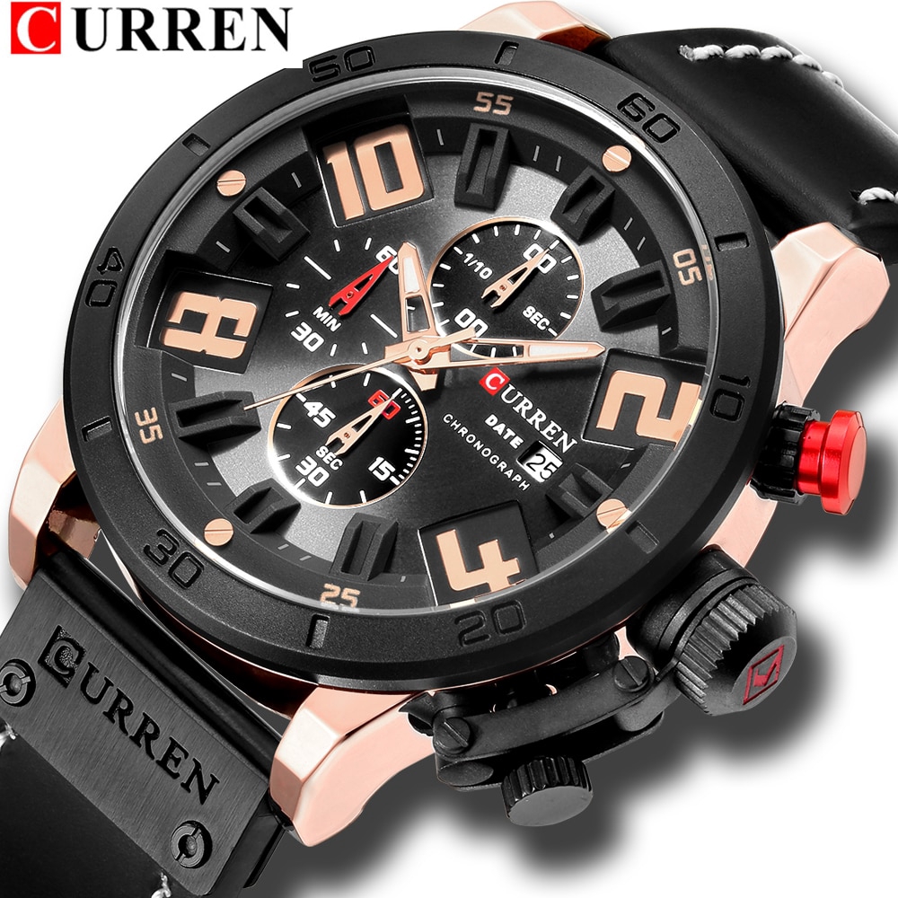 curren luxury men's watch