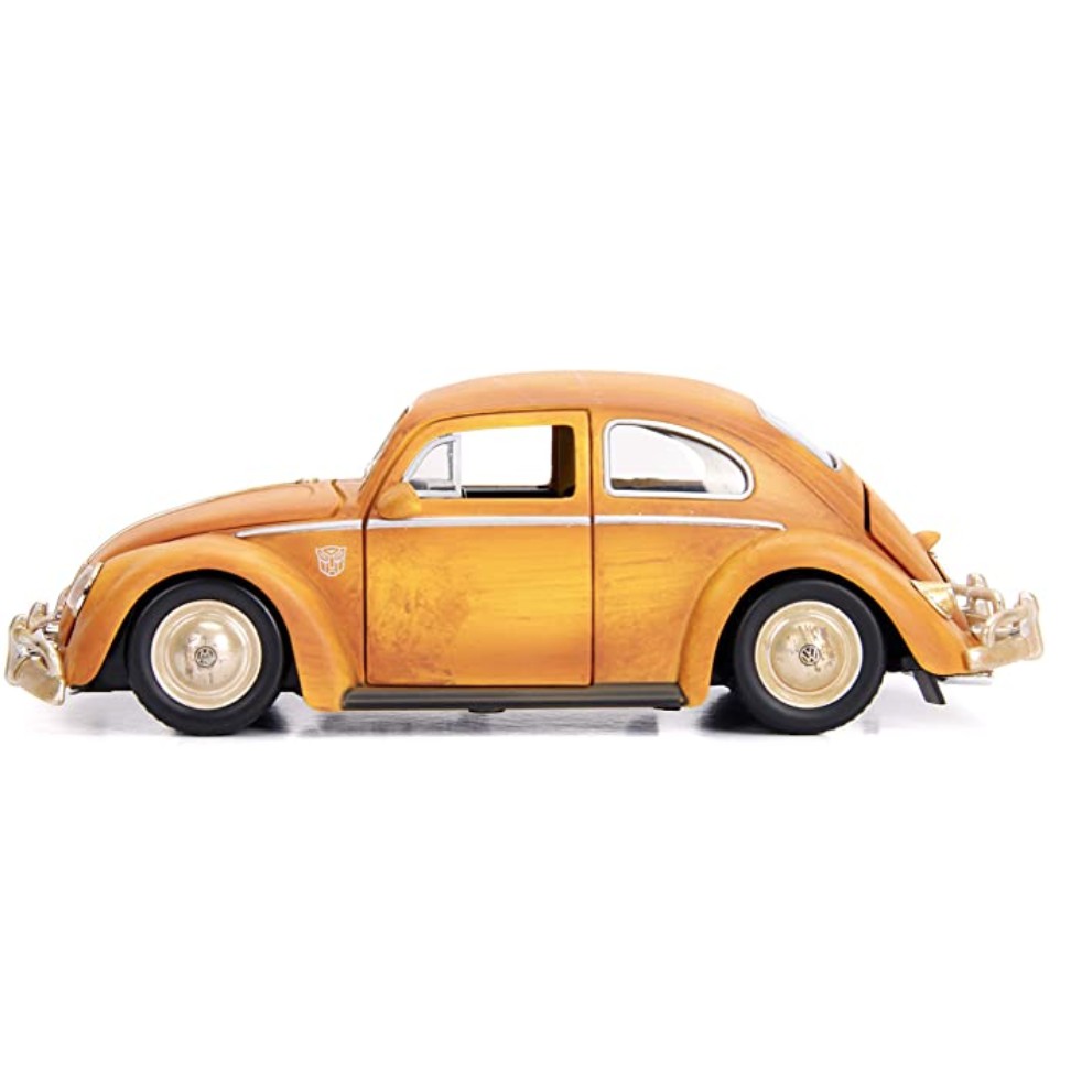 Transformers BUMBLEBEE VW Beetle & Charlie 1/24 Scale Hollywood Rides 