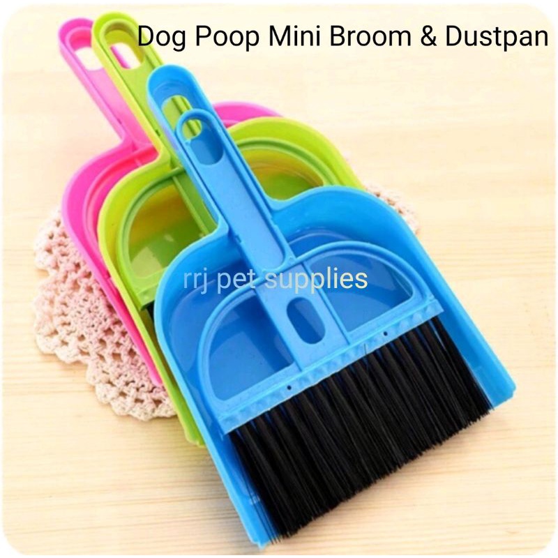 Dog Poop Scooper MINI BROOM & DUSTPAN POOP SCOOPER Shopee Philippines