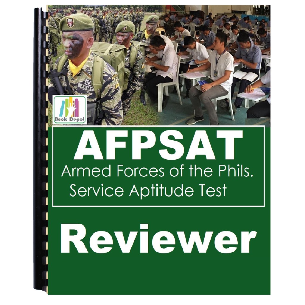 AFPSAT Reviewer (Armed Forces Of The Phils. Aptitude Test) | Shopee ...