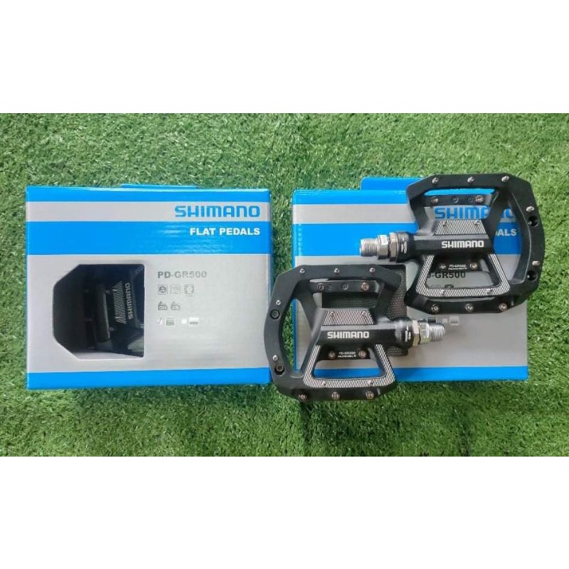 shimano flat pedals gr500