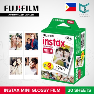 Bereiken single metalen FUJIFILM Instax Mini Glossy Instant Film Plain White 10 Sheets | Shopee  Philippines
