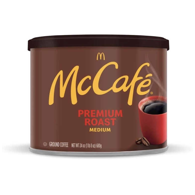 Mccafe Premium Medium Roast Ground Coffee 24 Oz Canister Shopee Philippines