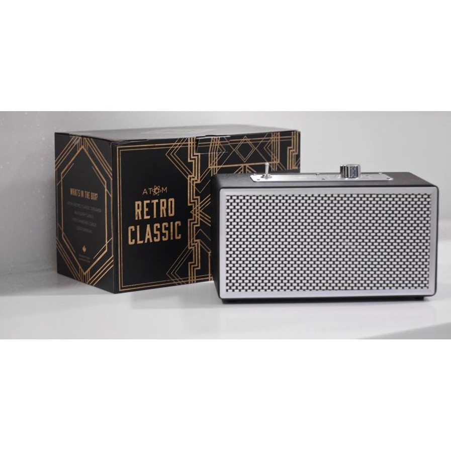 atom retro speaker