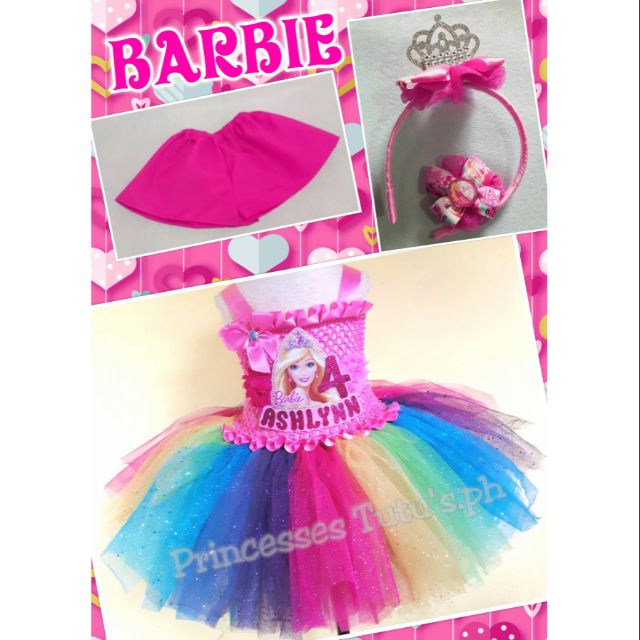 barbie tutu dress for birthday