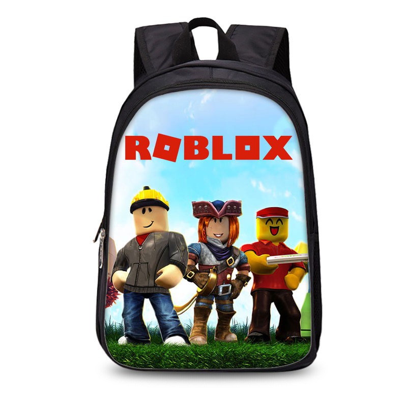 Roblox Game Student Bag School Backpack Cartoon Children Shoulder Bag Shopee Philippines - roblox school bag philippines