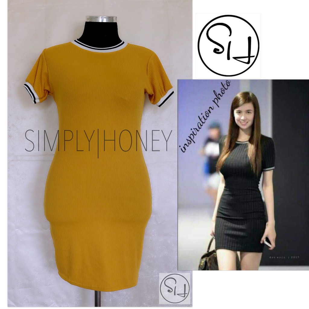 bodycon dress shopee