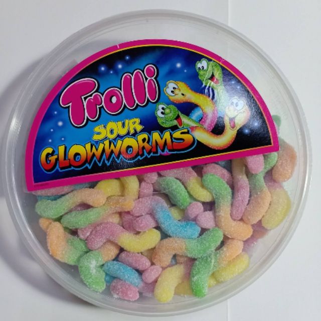 Trolli sour gummy worms SOLD PER TUB OR REPACKED Shopee Philippines