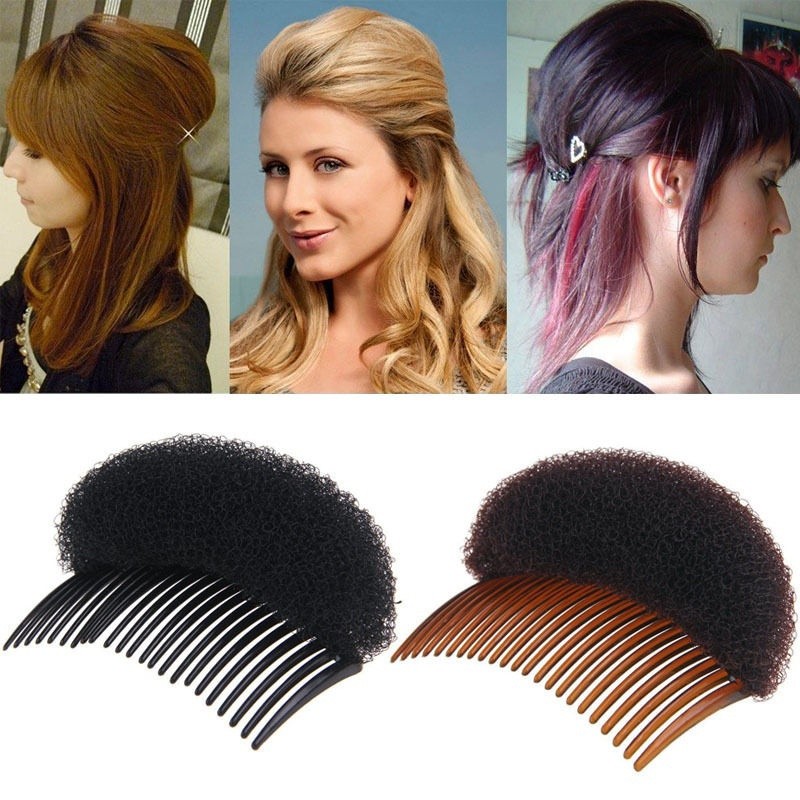 Fashion Sponge Volume Blonde Hair Styling Clip Stick Bun Curler