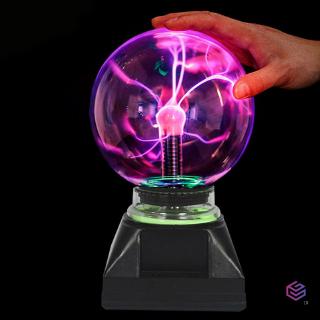Magic Plasma Ball Touching Sound Sensitive Plasma Lamp Light for Parties Decorations Kids Bedroom #3