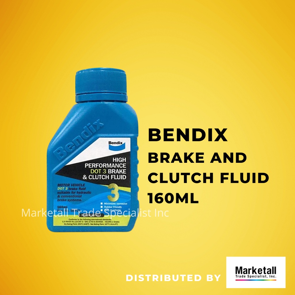 Bendix Brake Fluid DOT 3 Fully Synthetic 160ml Shopee Philippines