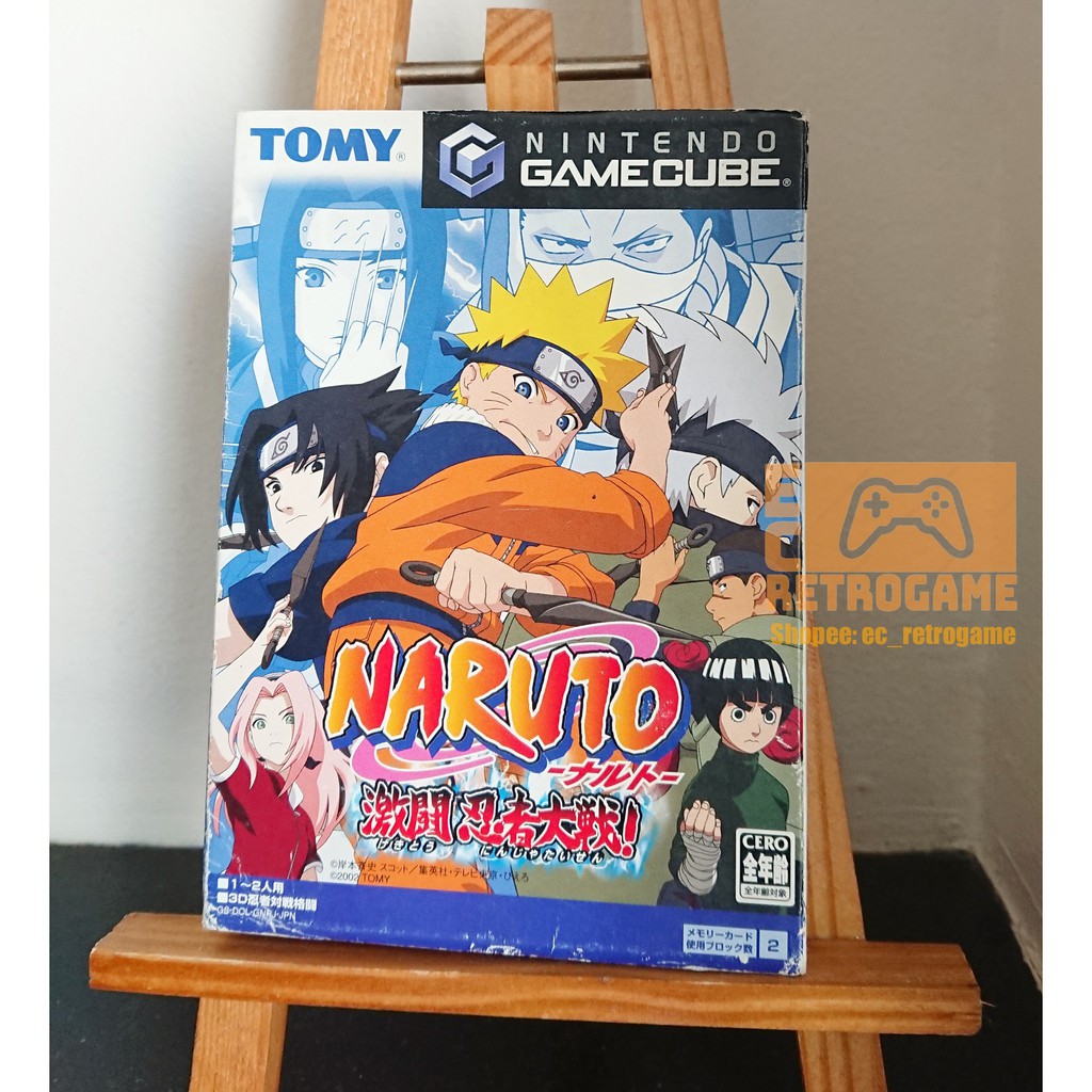 Naruto Gekitou Ninja Taisen Original Ntsc J Gc Gamecube Game Shopee Philippines