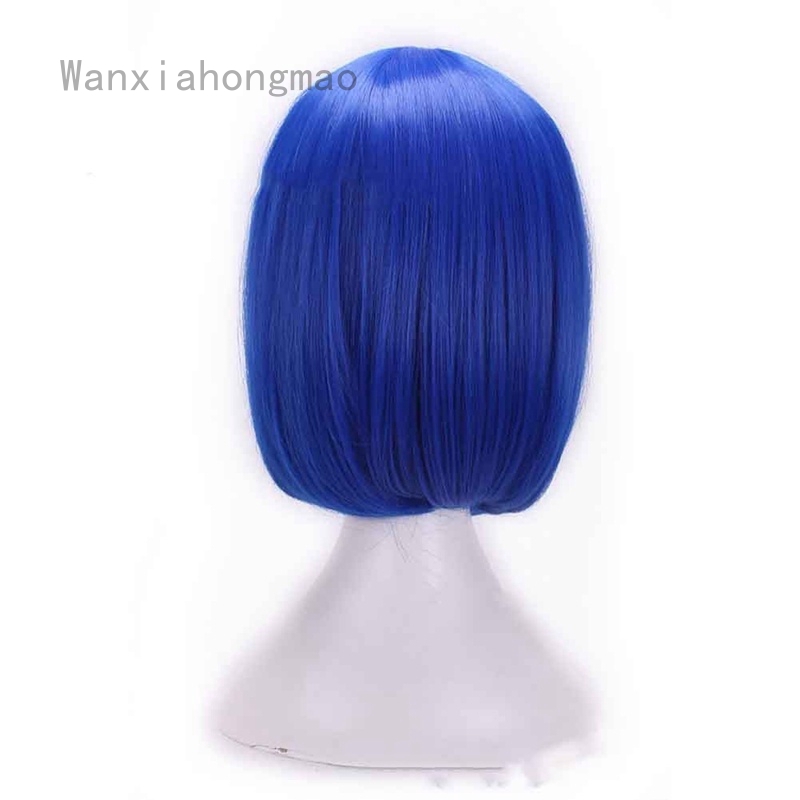 blue wig good quality